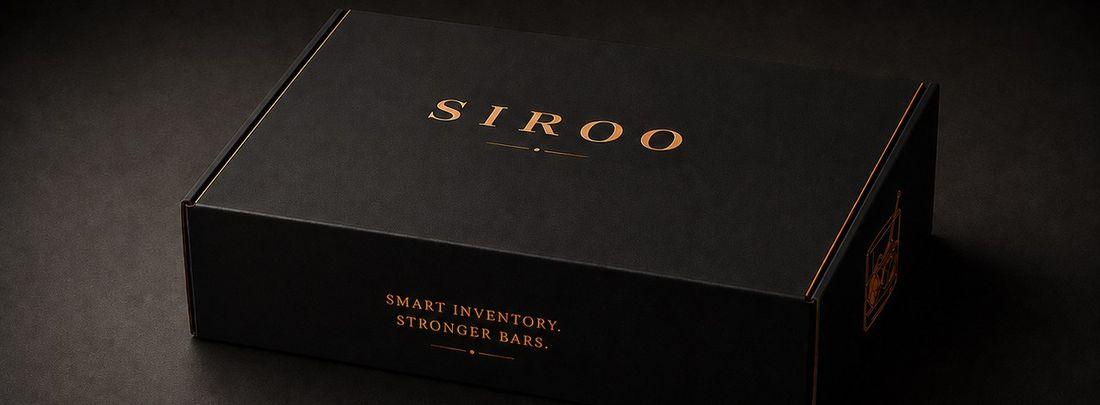 The SIROO box — Smart Inventory. Stronger Bars.